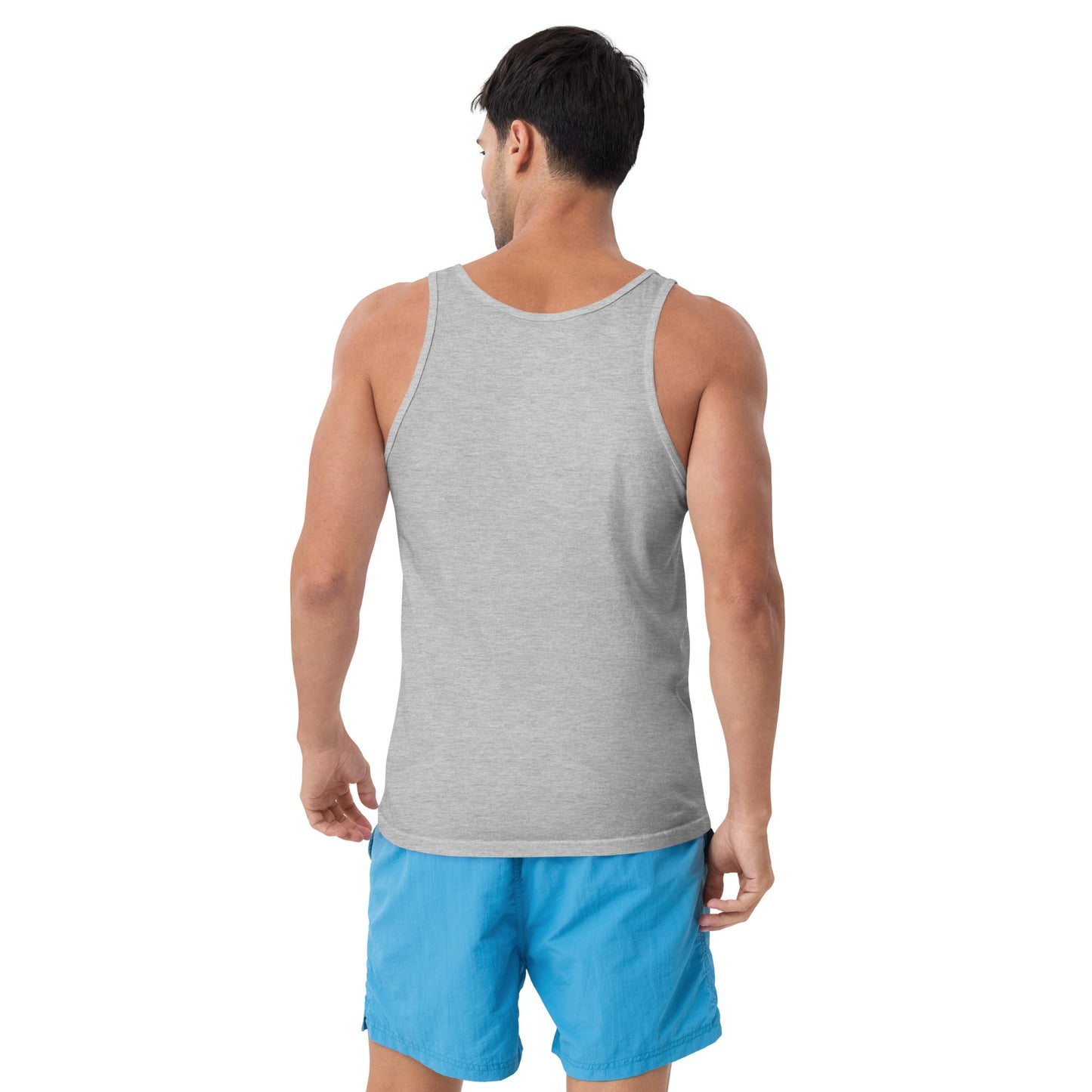 Hypnotic Haze Tank Top – Psychedelic Mushroom Mens Tank Tops by Fungal Drip