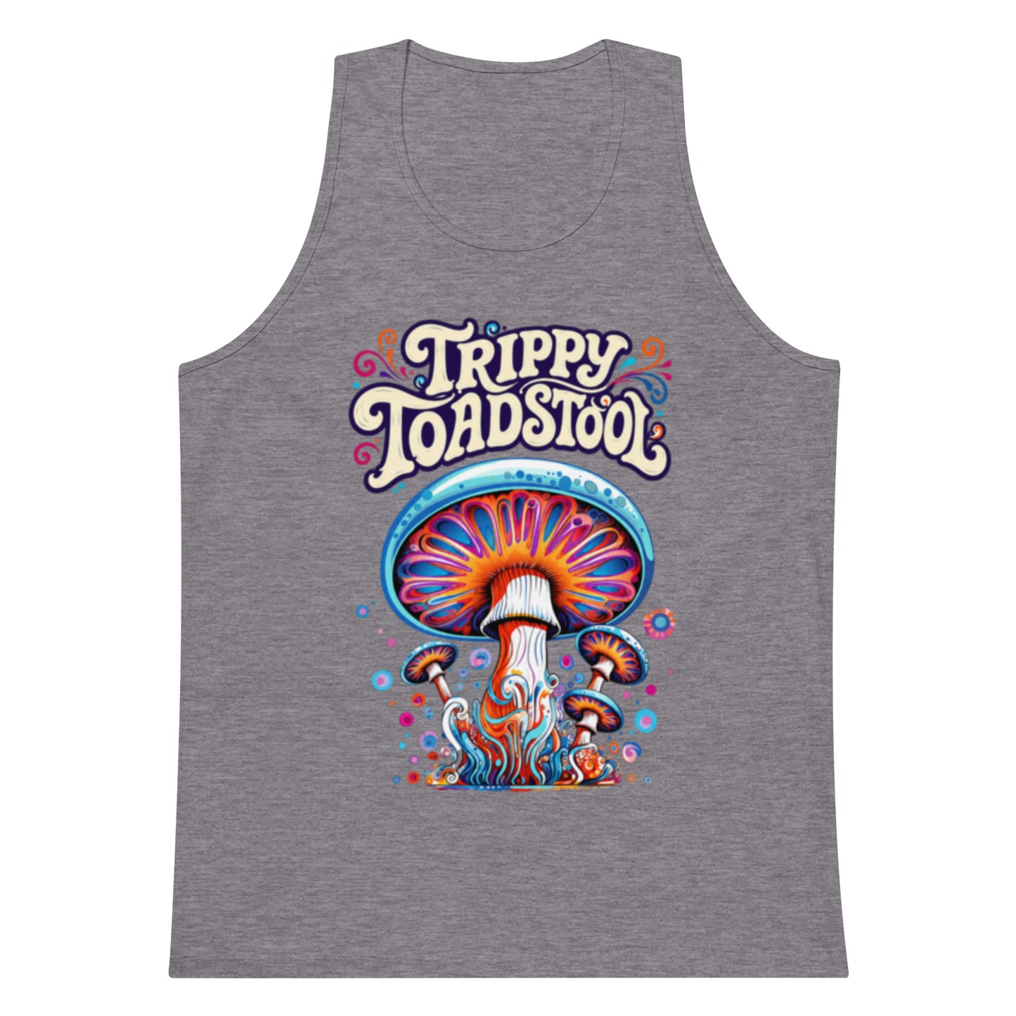 Men's Premium Tank Top | Cotton Heritage MC1790 copy – Psychedelic Mushroom Mens Tank Tops by Fungal Drip