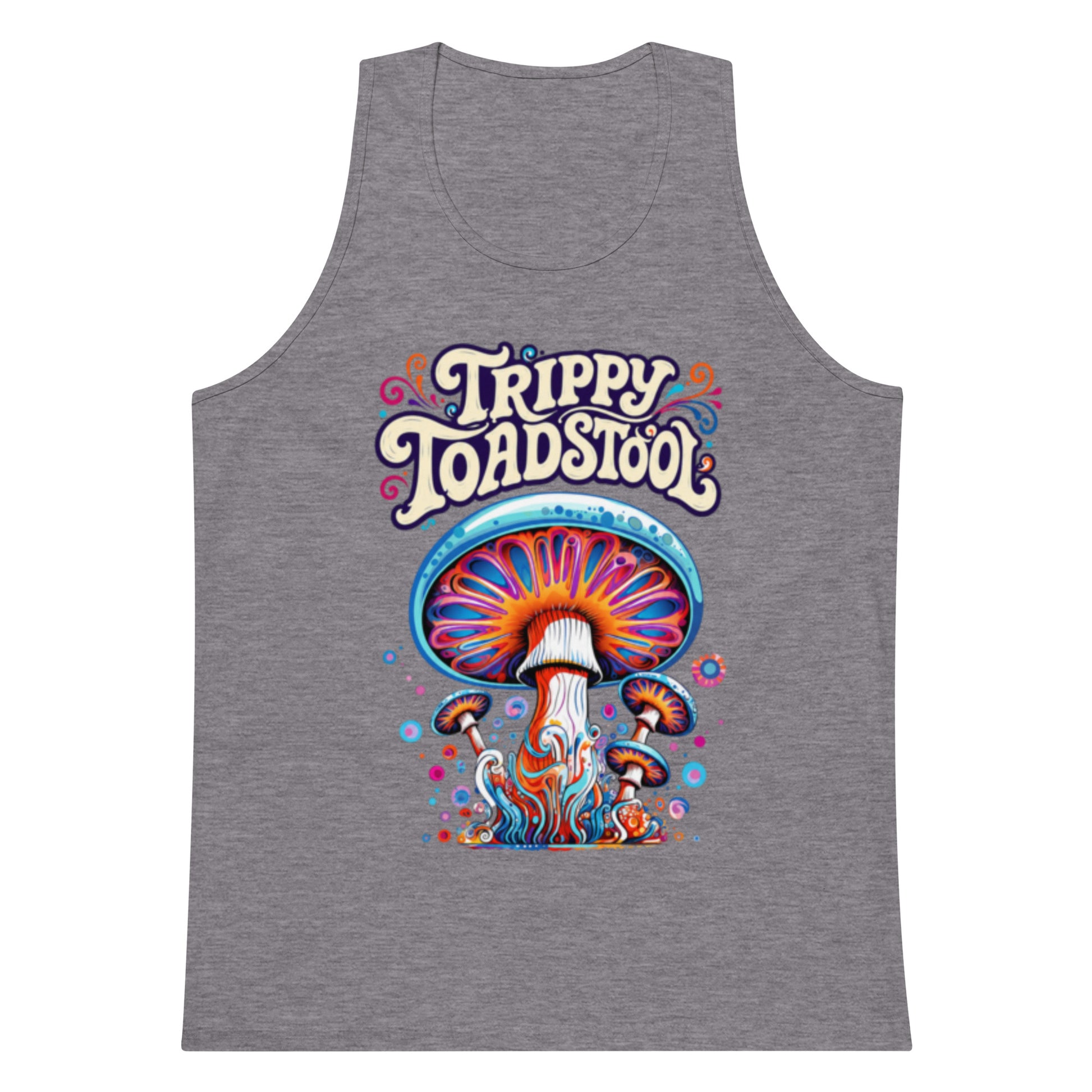 Men's Premium Tank Top | Cotton Heritage MC1790 copy – Psychedelic Mushroom Mens Tank Tops by Fungal Drip