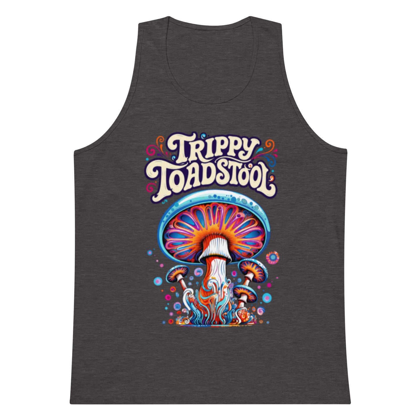 Men's Premium Tank Top | Cotton Heritage MC1790 copy – Psychedelic Mushroom Mens Tank Tops by Fungal Drip
