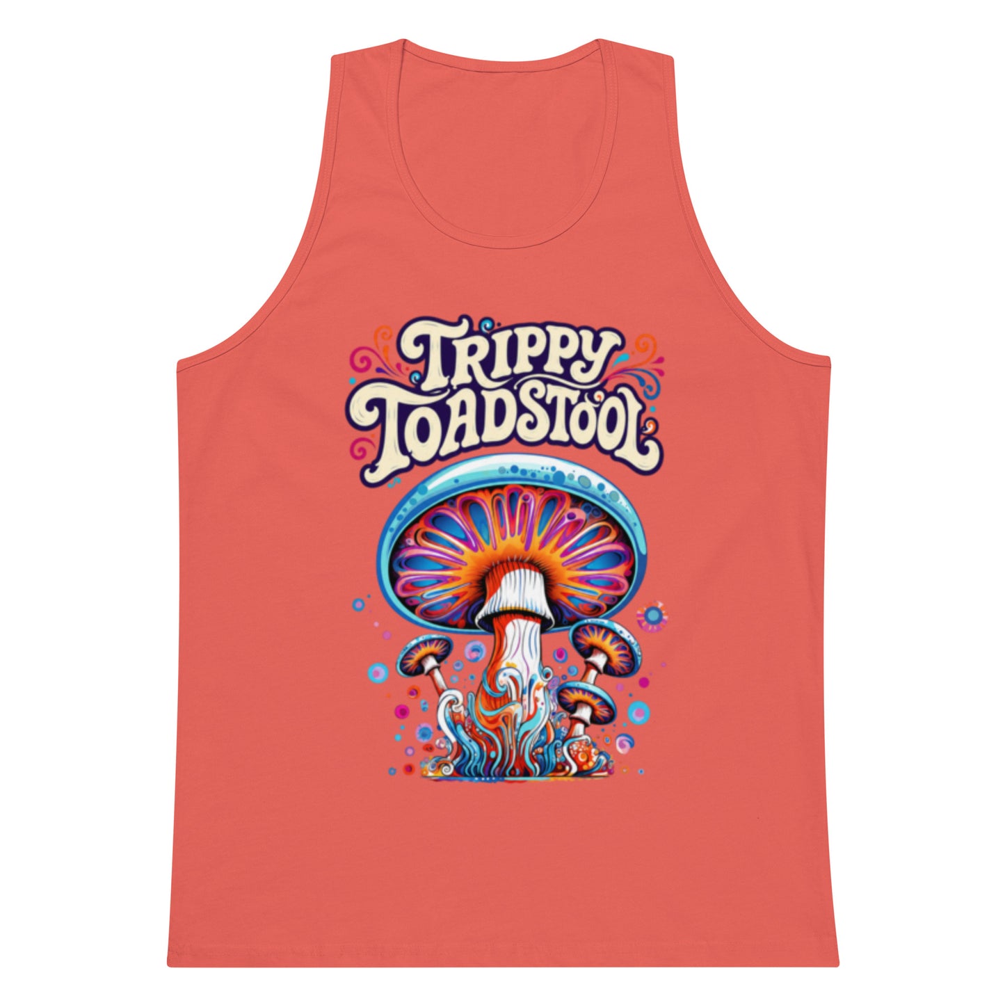 Men's Premium Tank Top | Cotton Heritage MC1790 copy – Psychedelic Mushroom Mens Tank Tops by Fungal Drip