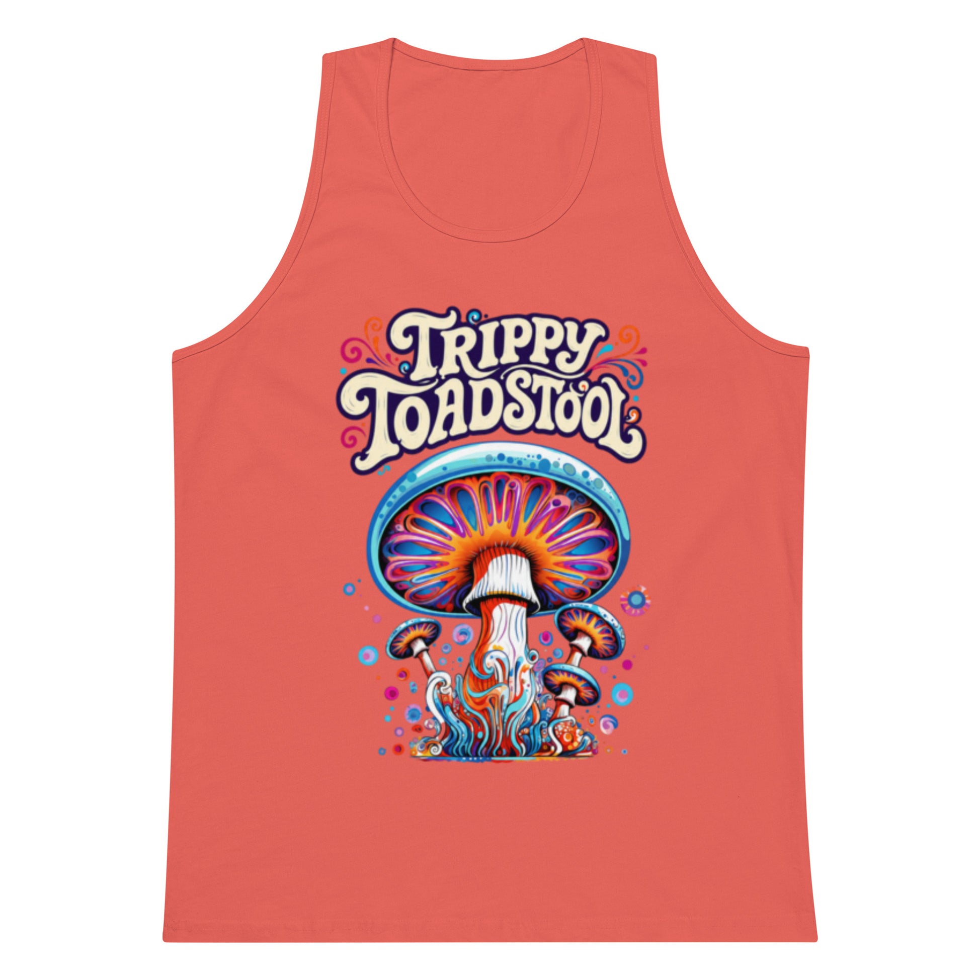 Men's Premium Tank Top | Cotton Heritage MC1790 copy – Psychedelic Mushroom Mens Tank Tops by Fungal Drip
