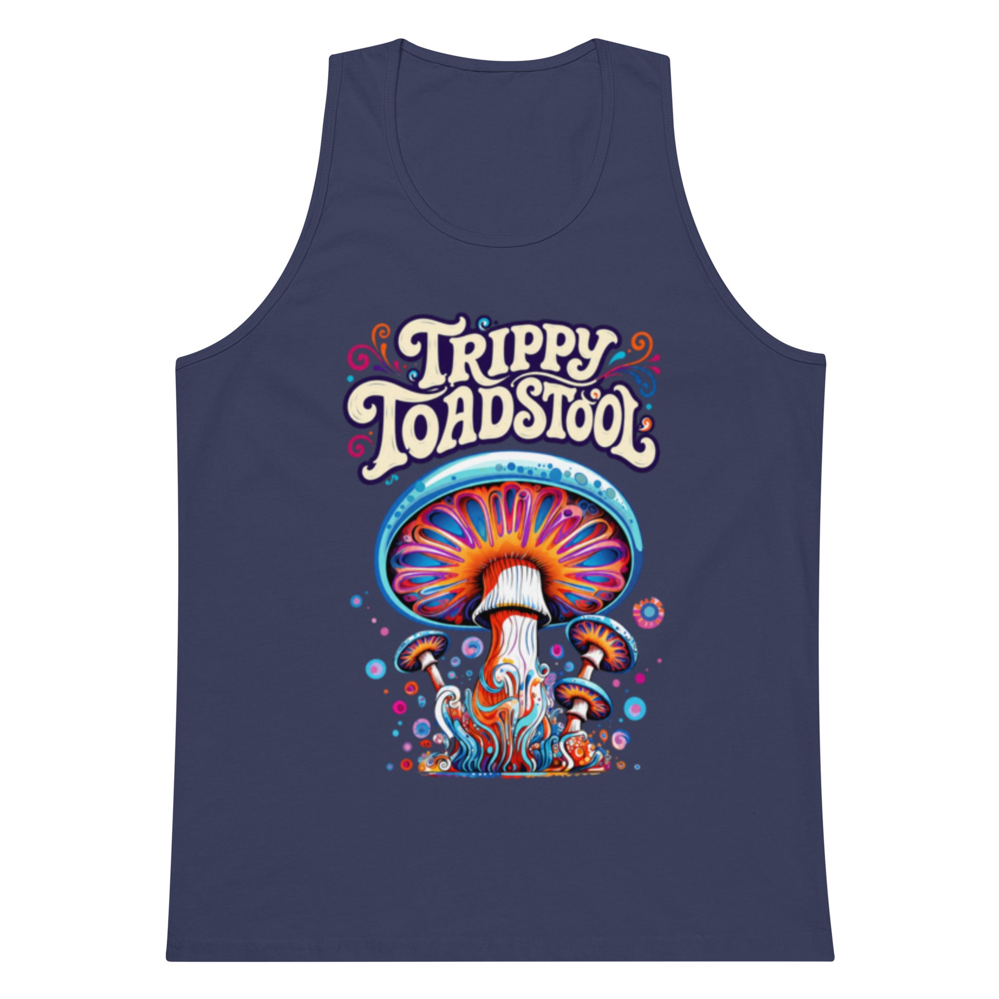 Men's Premium Tank Top | Cotton Heritage MC1790 copy – Psychedelic Mushroom Mens Tank Tops by Fungal Drip