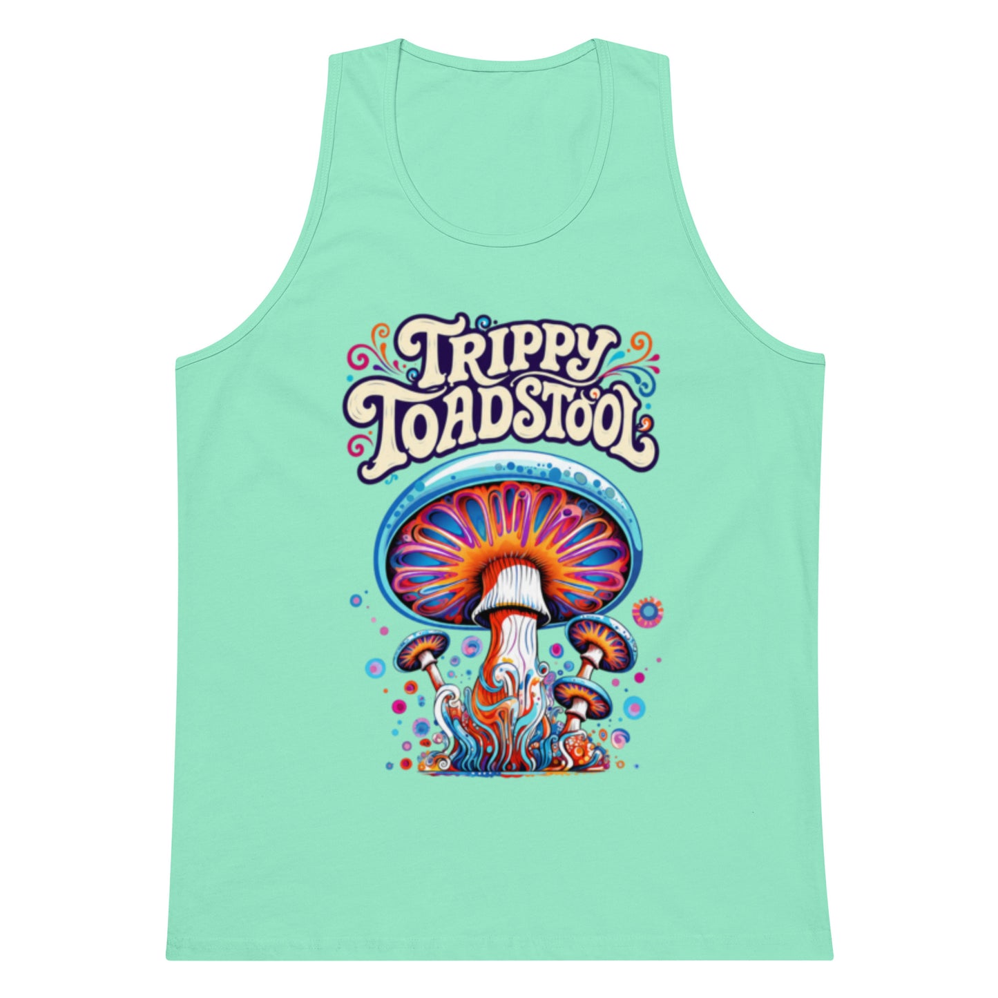 Men's Premium Tank Top | Cotton Heritage MC1790 copy – Psychedelic Mushroom Mens Tank Tops by Fungal Drip