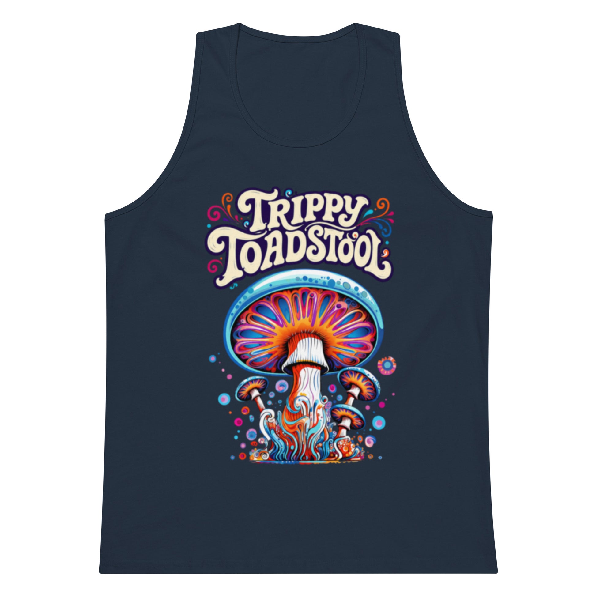 Men's Premium Tank Top | Cotton Heritage MC1790 copy – Psychedelic Mushroom Mens Tank Tops by Fungal Drip