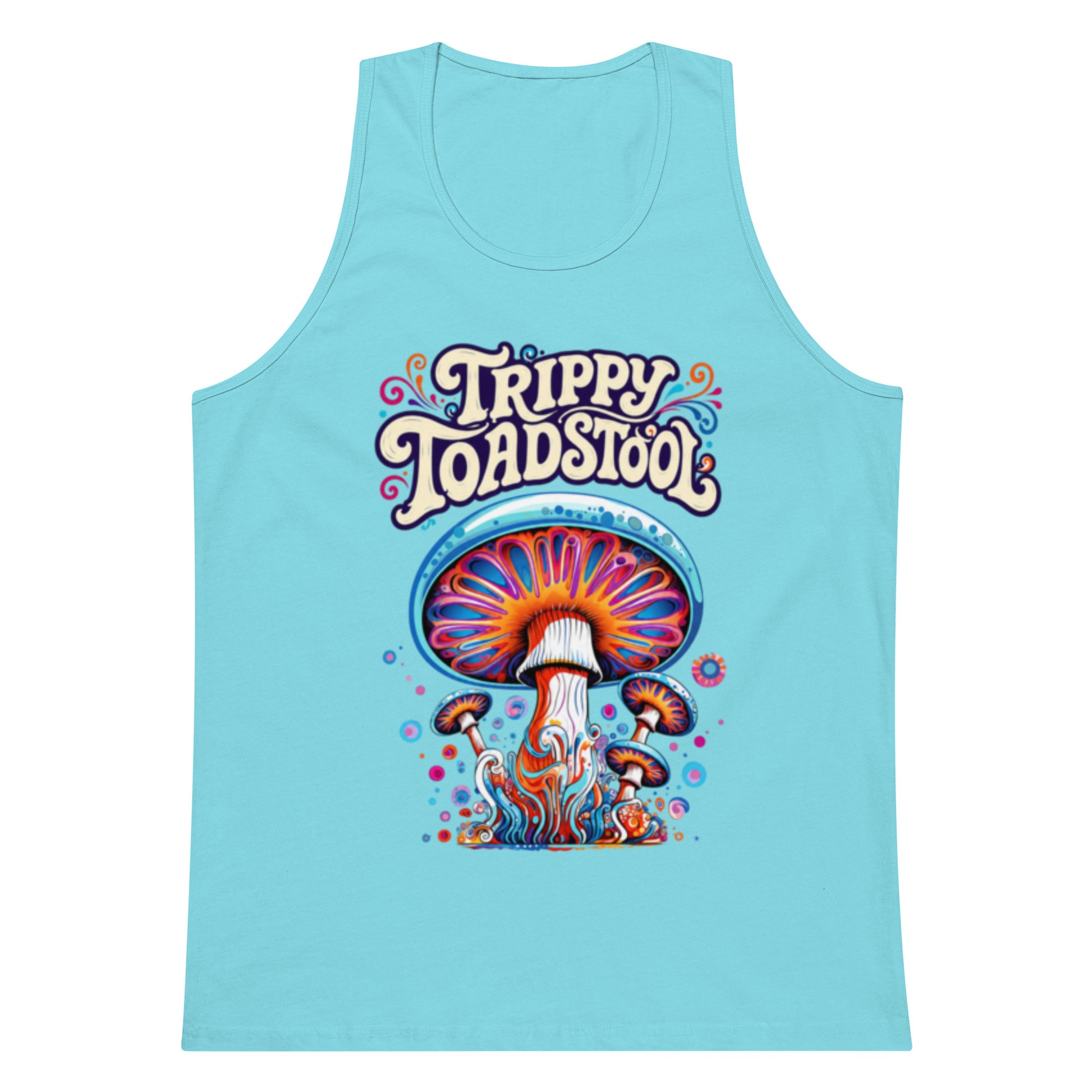 Men's Premium Tank Top | Cotton Heritage MC1790 copy – Psychedelic Mushroom Mens Tank Tops by Fungal Drip
