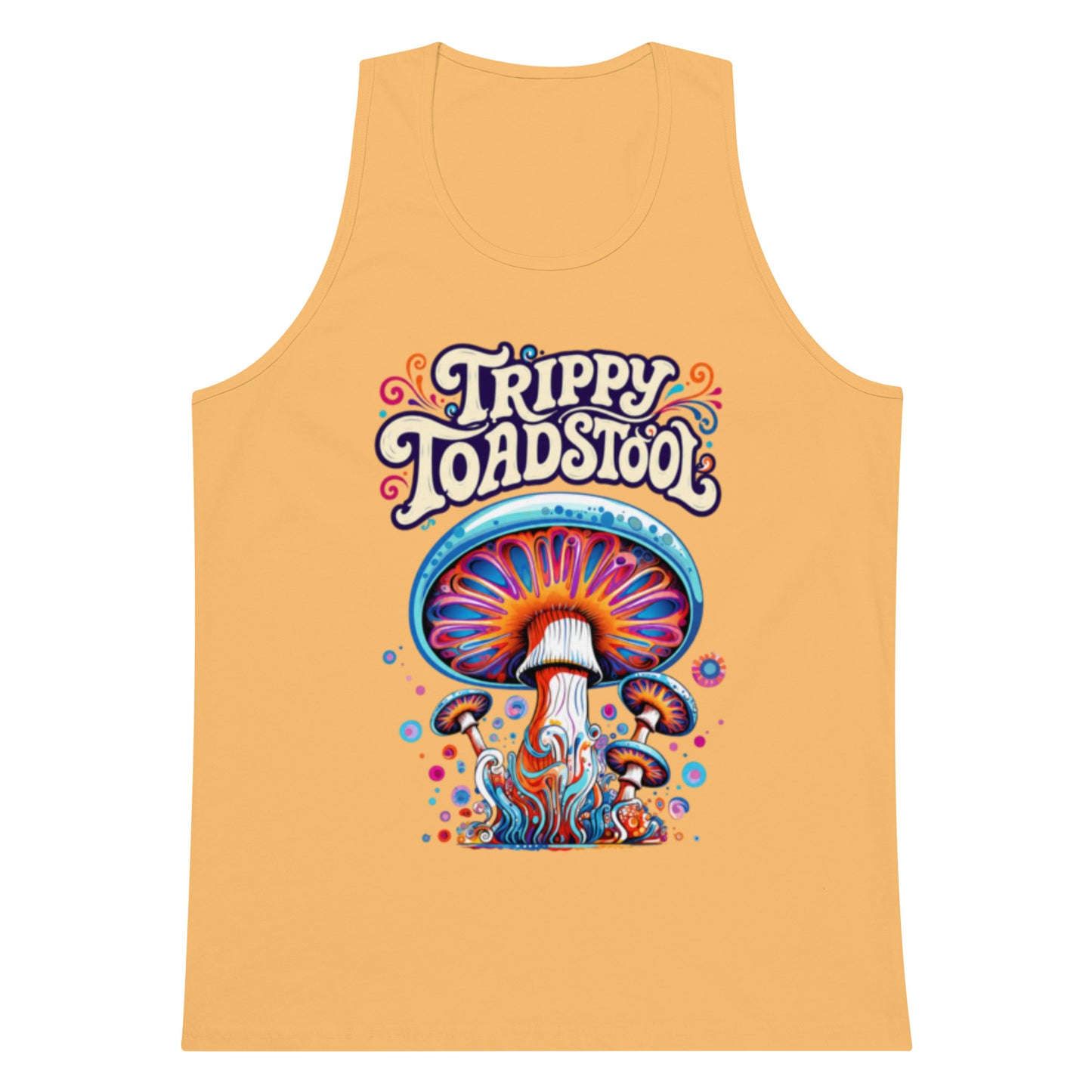 Men's Premium Tank Top | Cotton Heritage MC1790 copy – Psychedelic Mushroom Mens Tank Tops by Fungal Drip