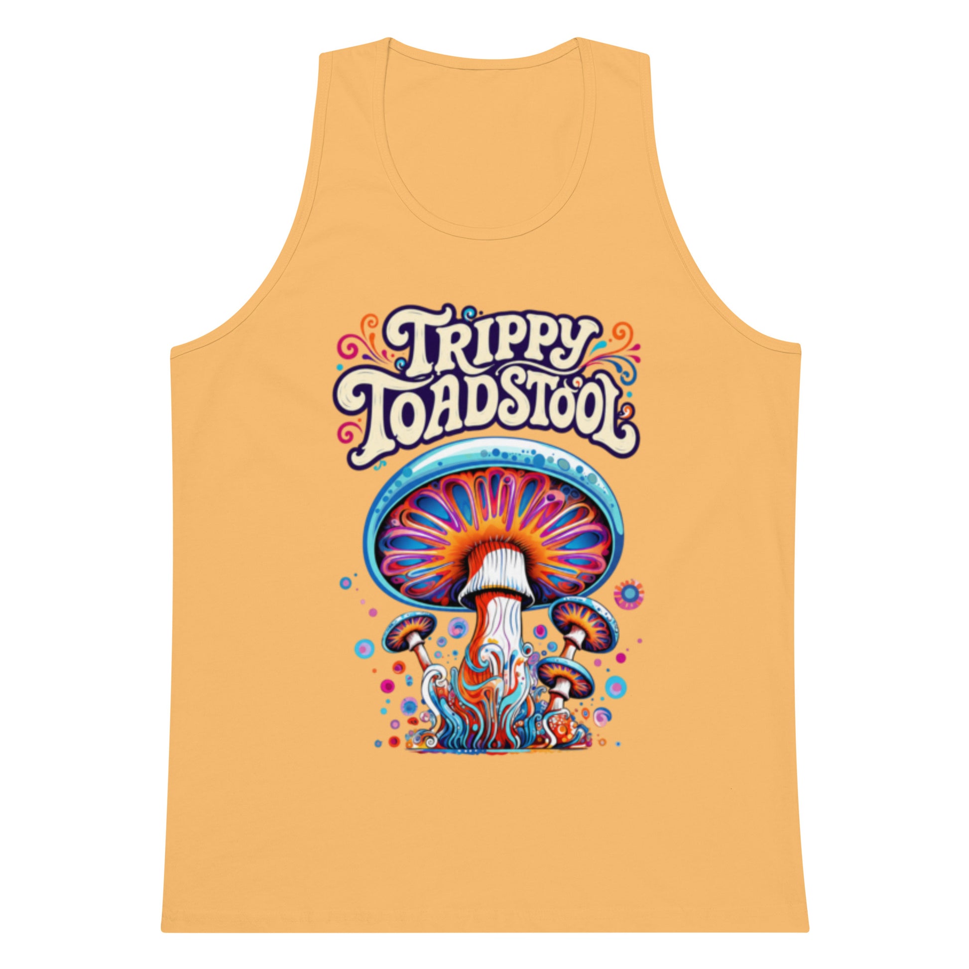 Men's Premium Tank Top | Cotton Heritage MC1790 copy – Psychedelic Mushroom Mens Tank Tops by Fungal Drip
