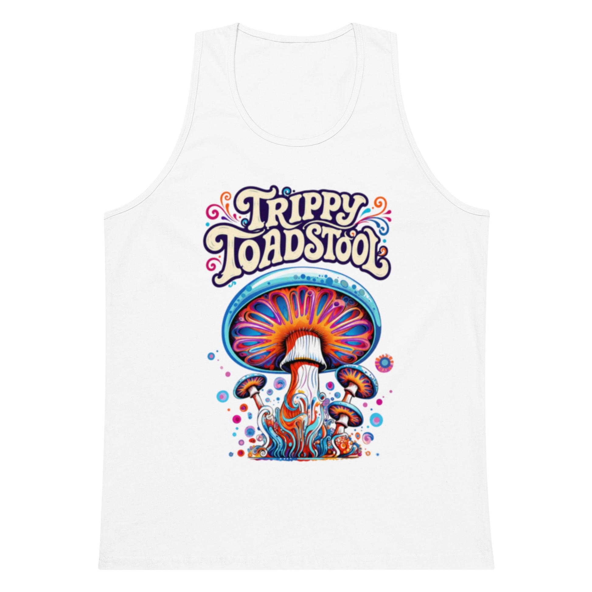 Men's Premium Tank Top | Cotton Heritage MC1790 copy – Psychedelic Mushroom Mens Tank Tops by Fungal Drip