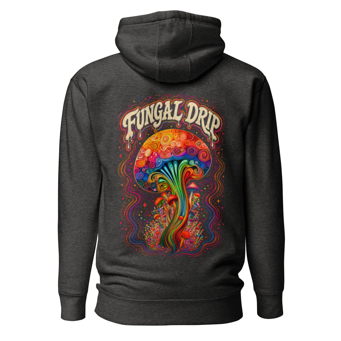 Signature Hoodie with original Fungal Drip psychedelic artwork
