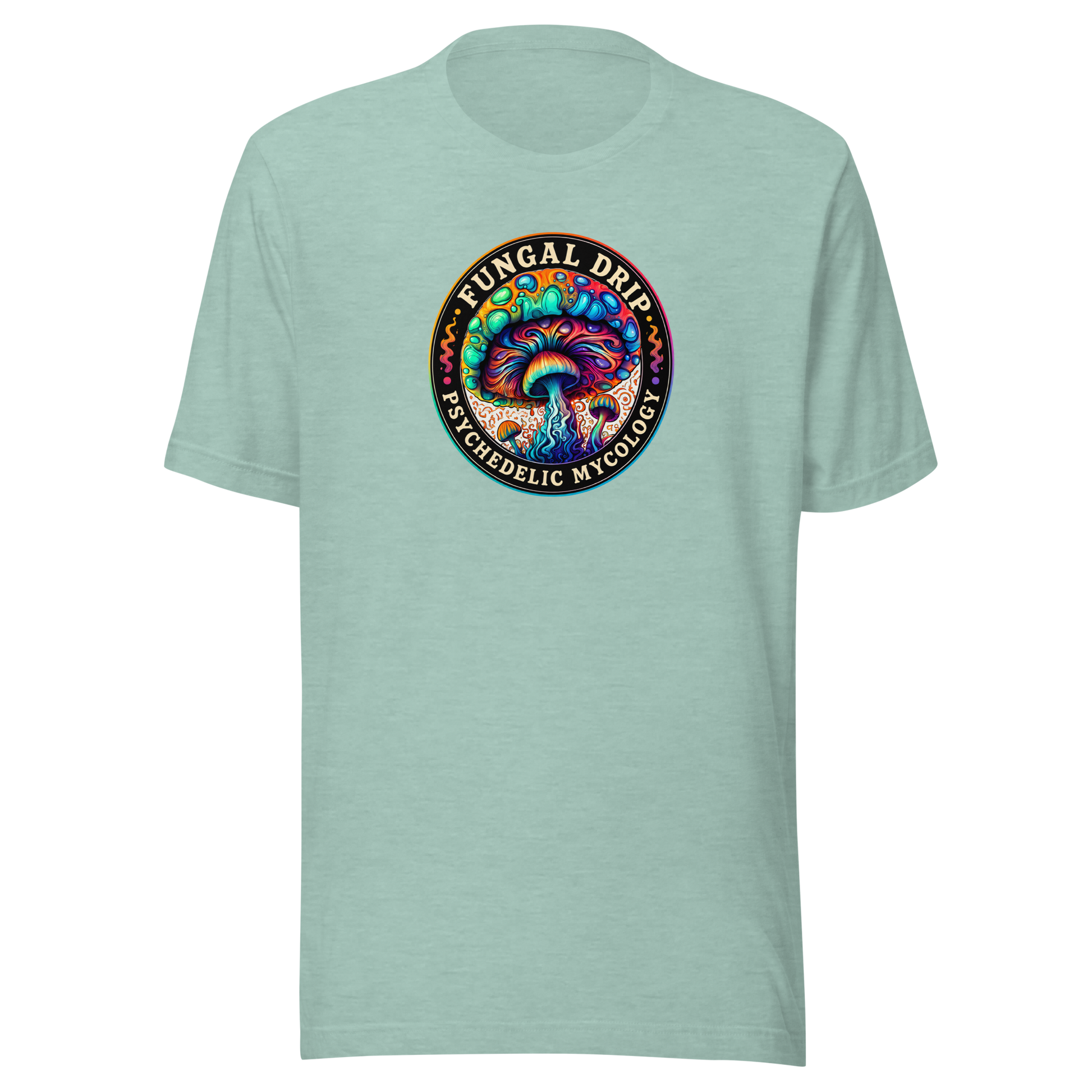 Fungal Drip Psychedelic Mycology – Psychedelic Mushroom T-SHIRT by Fungal Drip
