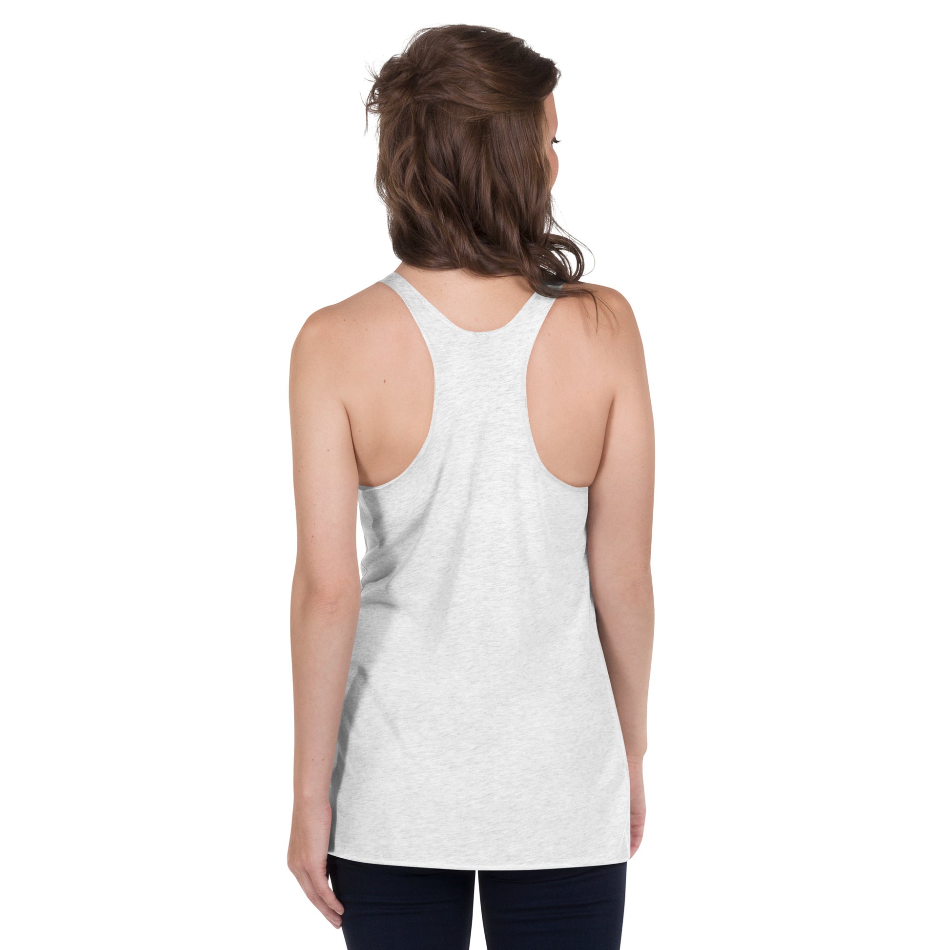 Spore Chic Tank Top - Psychedelic Mushroom Racer Tank Top by Fungal Drip