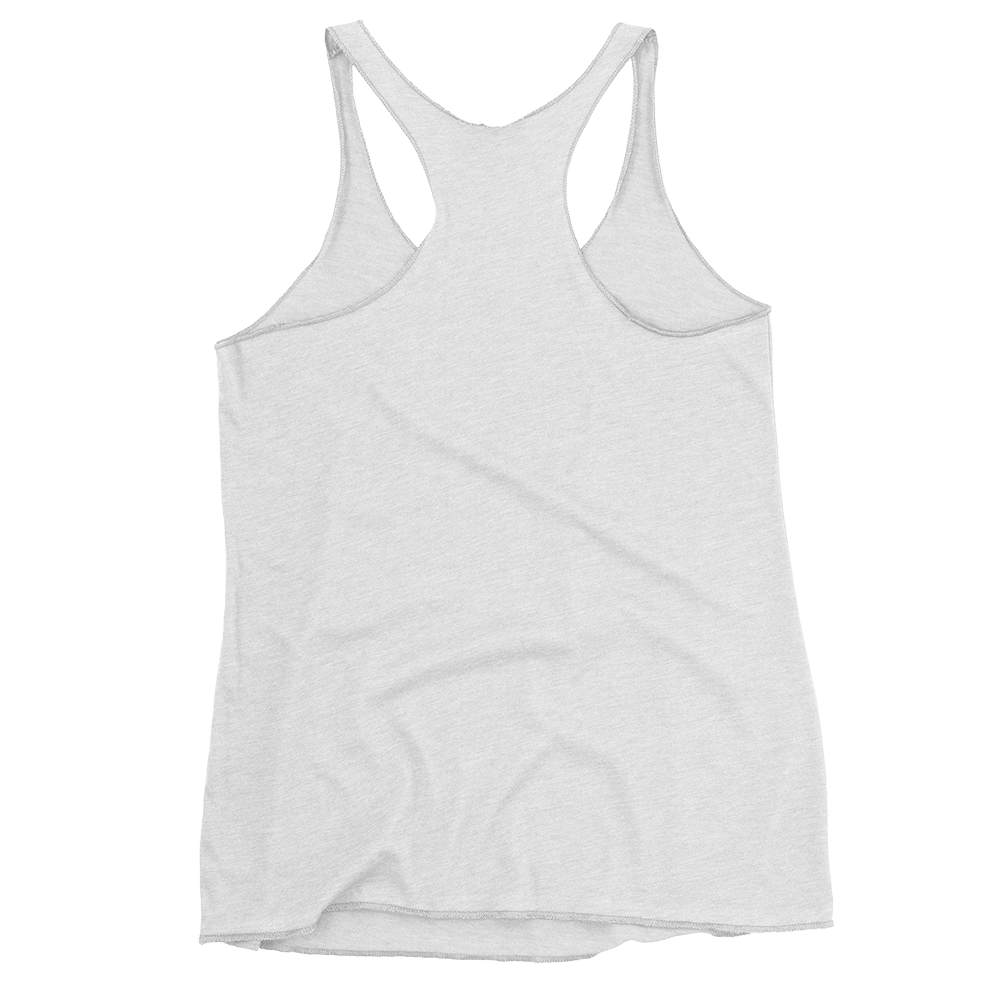 Vibrant Visions Racer Back – Psychedelic Mushroom t-shirt by Fungal Drip