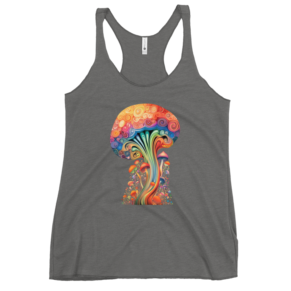 Trippy Mushroom Dreams – Psychedelic Mushroom T-SHIRT by Fungal Drip