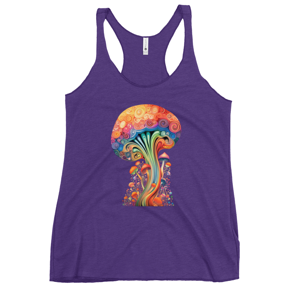 Trippy Mushroom Dreams – Psychedelic Mushroom T-SHIRT by Fungal Drip