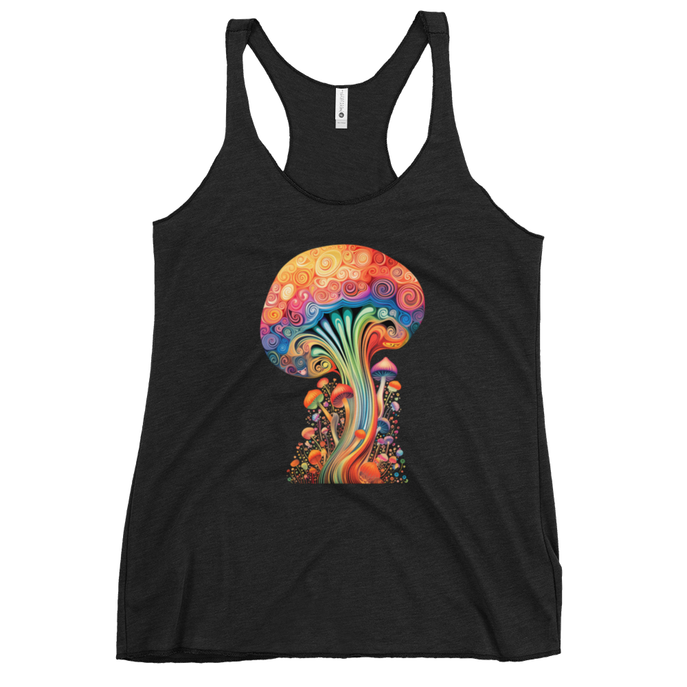 Trippy Mushroom Dreams – Psychedelic Mushroom T-SHIRT by Fungal Drip