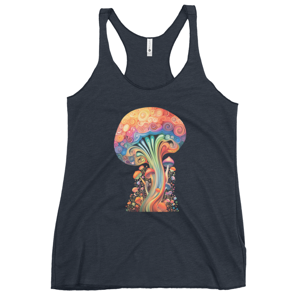 Trippy Mushroom Dreams – Psychedelic Mushroom T-SHIRT by Fungal Drip