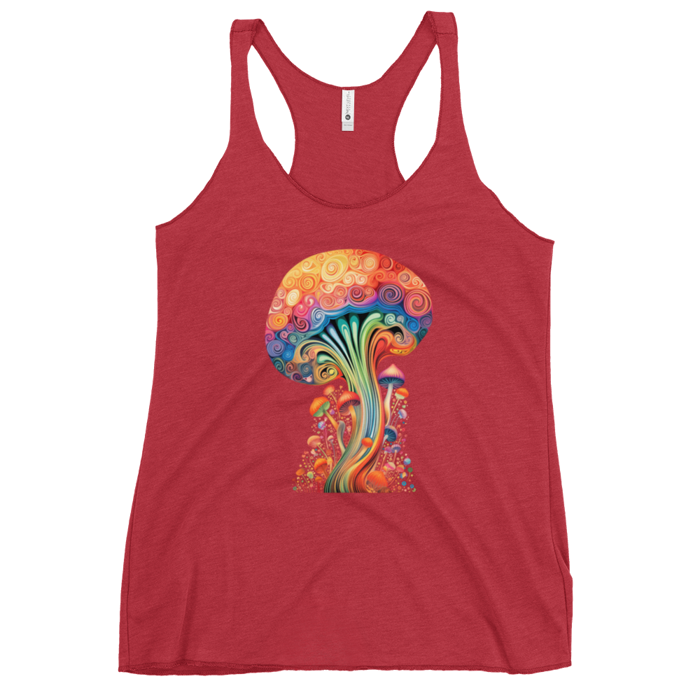 Trippy Mushroom Dreams – Psychedelic Mushroom T-SHIRT by Fungal Drip
