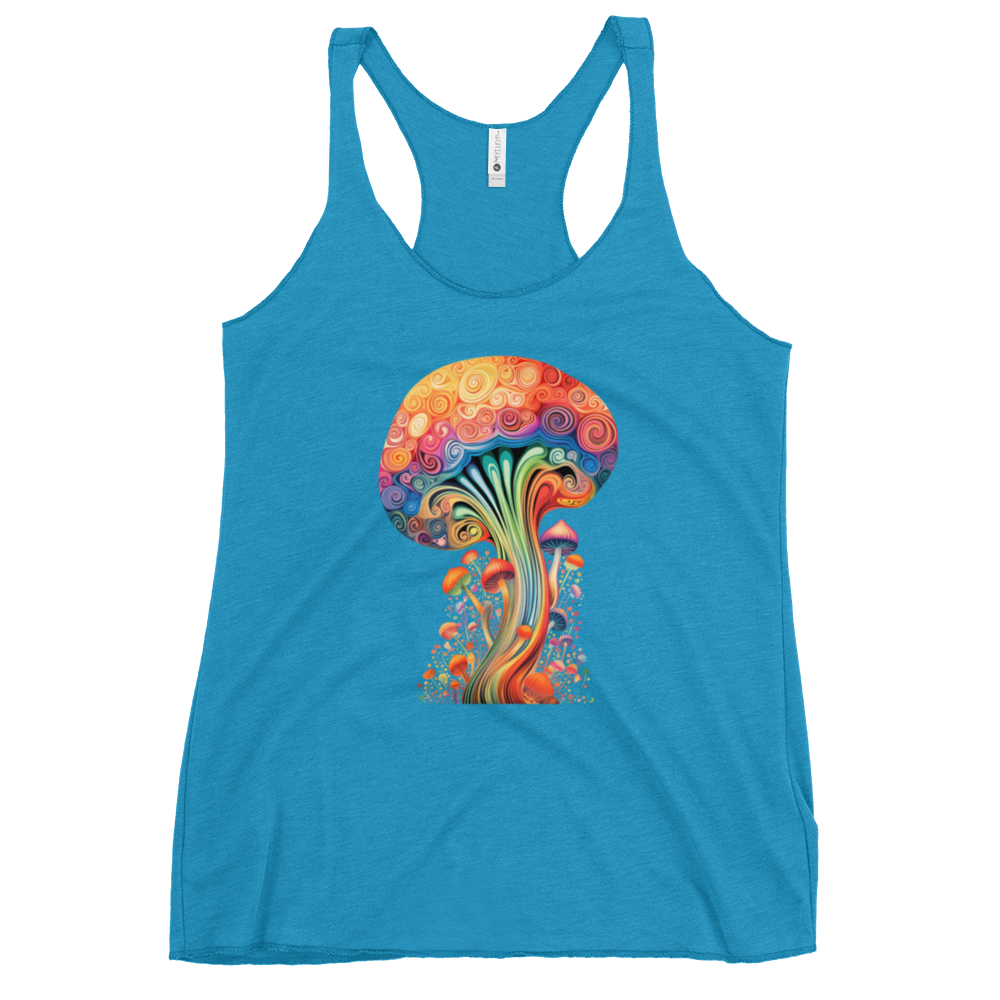 Trippy Mushroom Dreams – Psychedelic Mushroom T-SHIRT by Fungal Drip