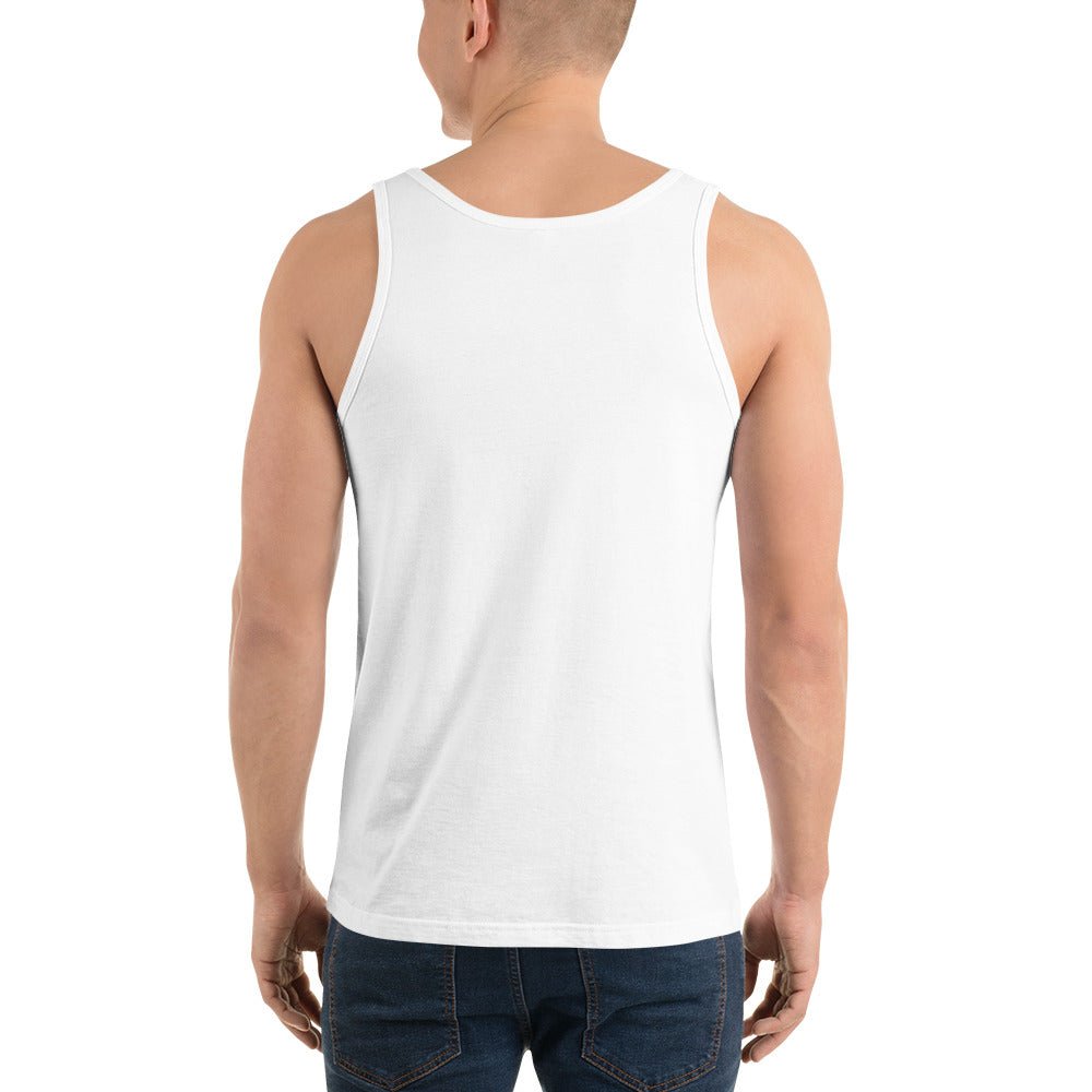 Hypnotic Haze Tank Top – Psychedelic Mushroom Mens Tank Tops by Fungal Drip