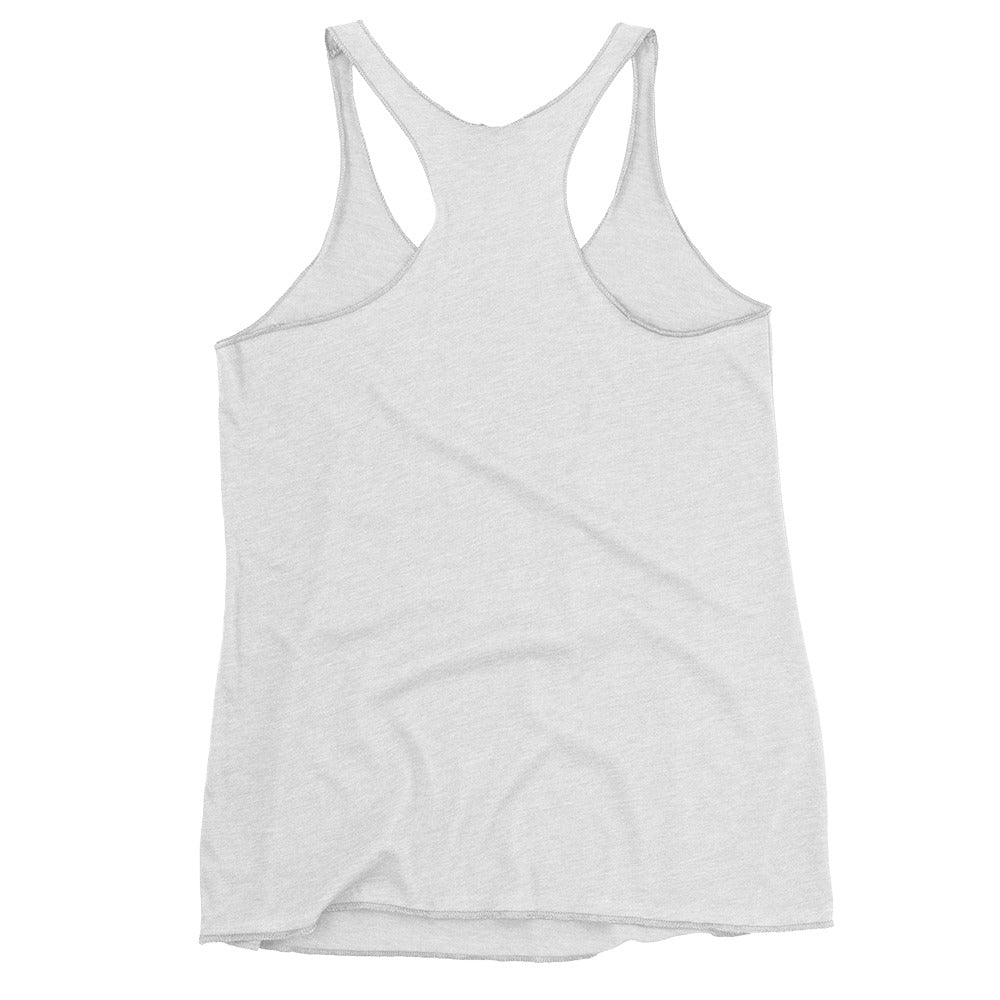Mystic Mycelium Muse – Psychedelic Mushroom Racer Tank Top by Fungal Drip